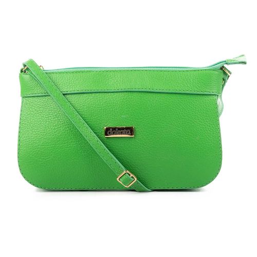 Bolsa Dakota  de Couro Verde