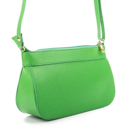 Bolsa Dakota  de Couro Verde