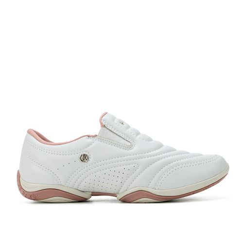 Tênis Kolosh  Slip On Cinza e Rosa