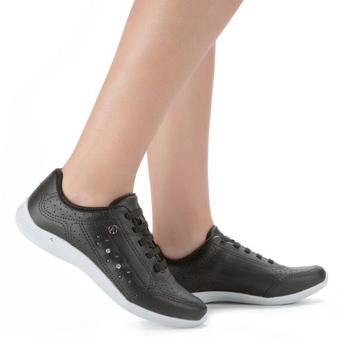 Tênis Kolosh  Casual de Calce Fácil Preto