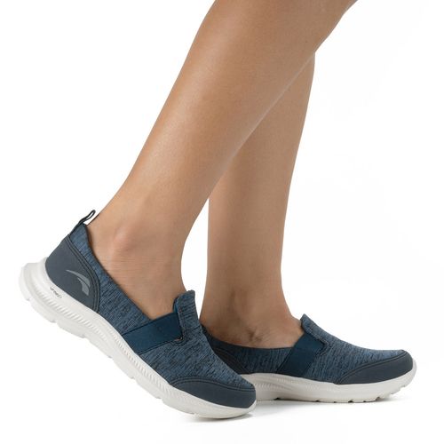 Tênis Kolosh  Esportivo Slip On Azul Marinho