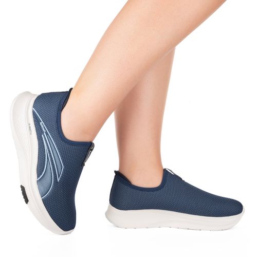 Tênis Kolosh  Esportivo Feminino Slip On Azul