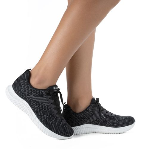 Tênis Kolosh  Esportivo Feminino Preto