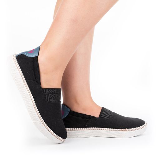 Tênis Kolway  Slip On Preto