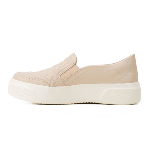 Tênis Kolosh Slip On Flatform Bege