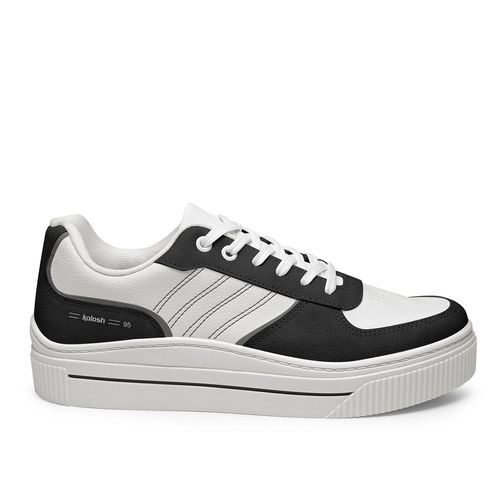 Tênis Kolosh Casual Masculino Preto e Branco