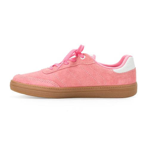 Tênis Kolosh Casual de Couro Rosa