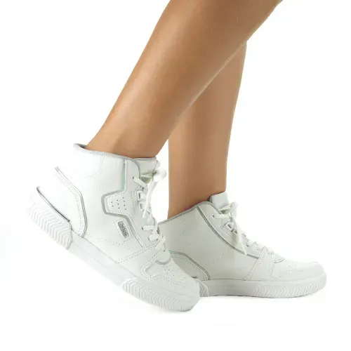 Tênis Kolosh  de Cano Alto Branco