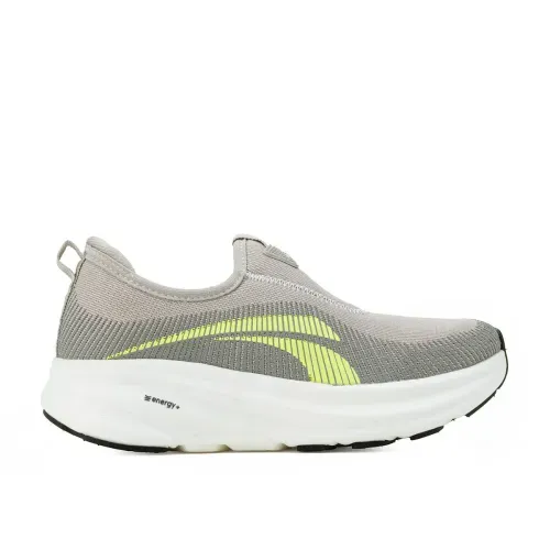 Tênis Kolosh  Esportivo Feminino Slip On Cinza
