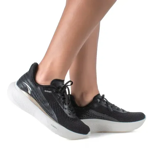 Tênis Kolosh  Esportivo Feminino Preto