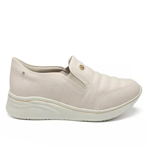 Tênis Kolosh Upper Slip On Bege Claro