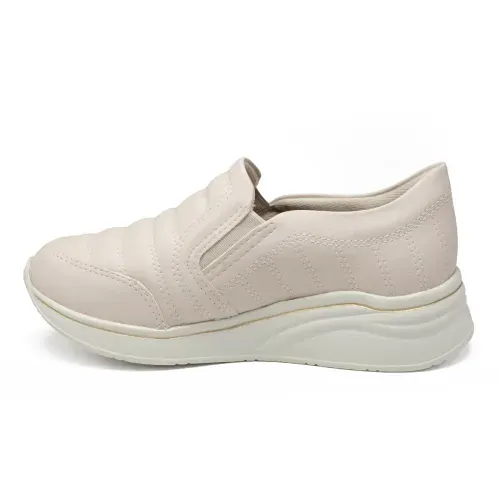 Tênis Kolosh Upper Slip On Bege Claro