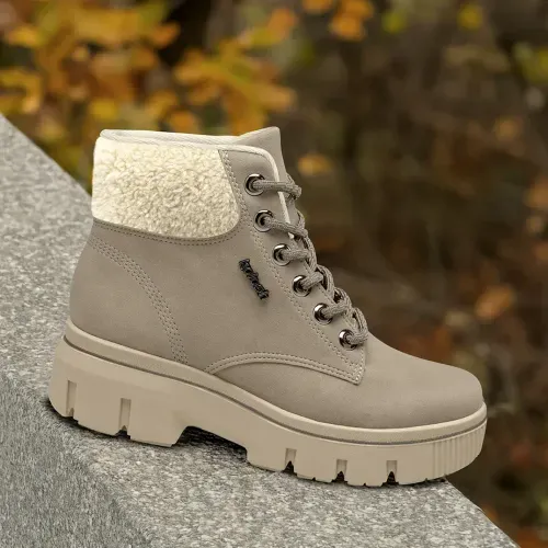 Bota Coturno Kolosh Cinza