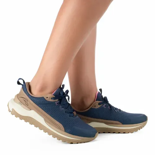 Tênis Kolosh Esportivo Feminino Trail Azul Marinho