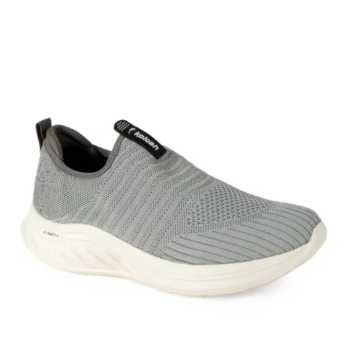 Tênis Kolosh Esportivo Masculino Slip On Cinza