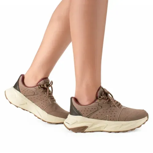 Tênis Kolosh Feminino Esportivo Trail Marrom