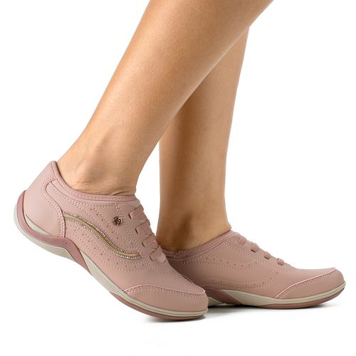 Tênis Kolosh Casual de Calce Fácil Rosa