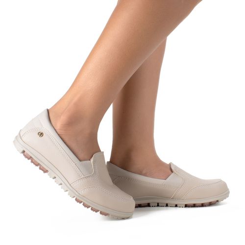 Tênis Kolosh Slip On Bege