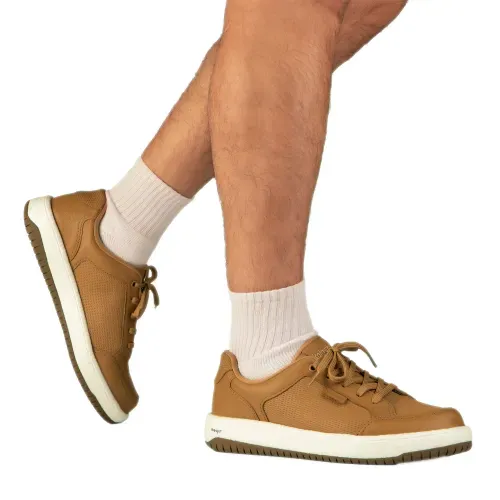 Tênis Kolosh Float Masculino Casual Caramelo