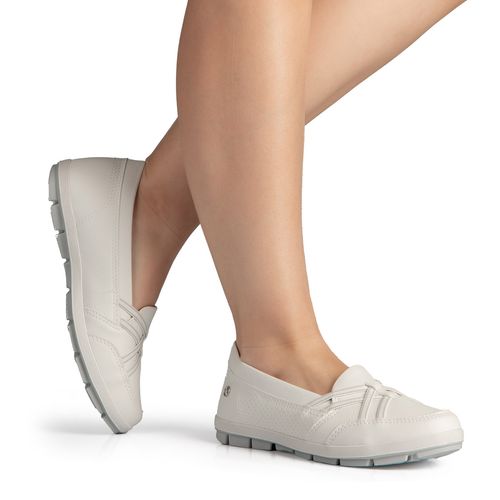 Tênis Kolosh Casual Slip On Branco