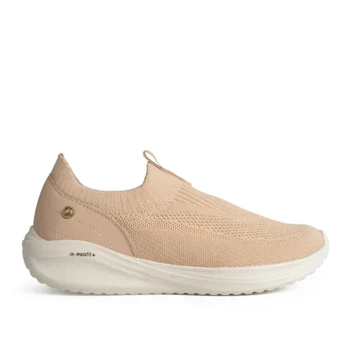 Tênis Kolosh Esportivo Slip On Bege