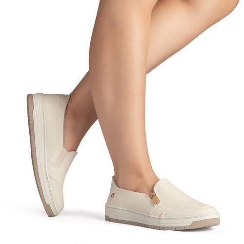 Tênis Kolosh Slip On Bege