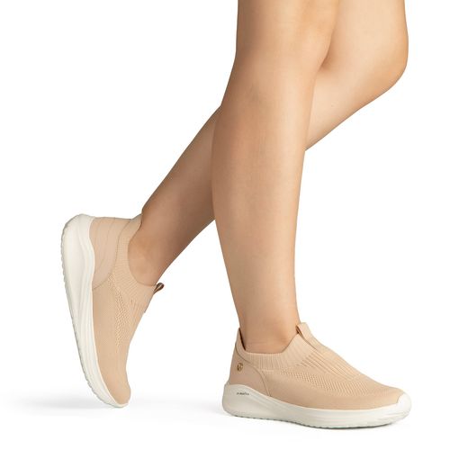 Tênis Kolosh Esportivo Slip On Bege