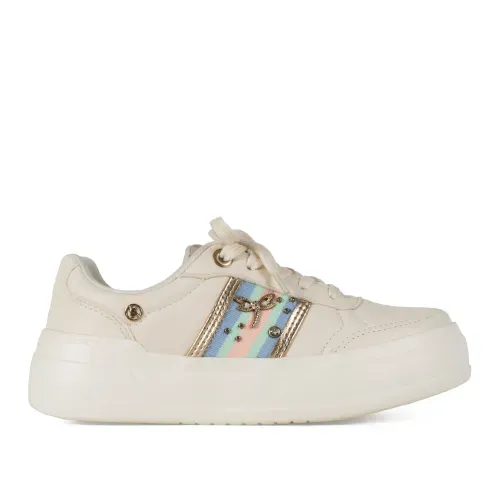 Tênis Kolosh Flatform Bege