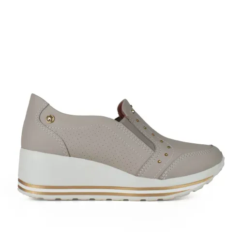 Tênis Kolosh Upper Slip On Cinza