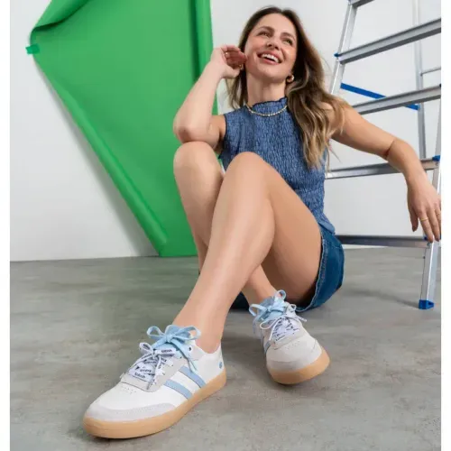 Tênis Kolosh Casual em Couro Colorido
