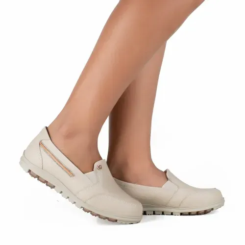Tênis Kolosh Slip On Bege