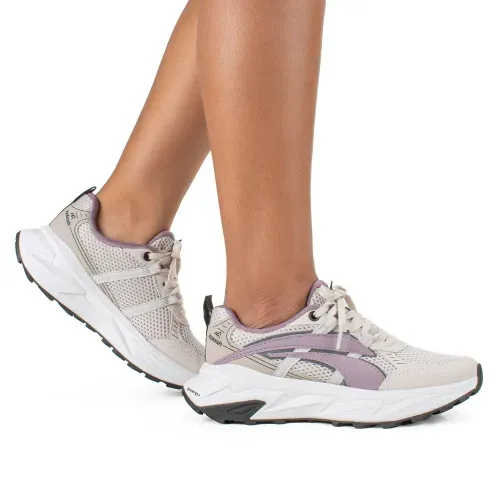 Tênis Kolosh Trail Esportivo Feminino Cinza e Lilás