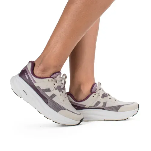 Tênis Kolosh Esportivo Feminino Branco e Roxo