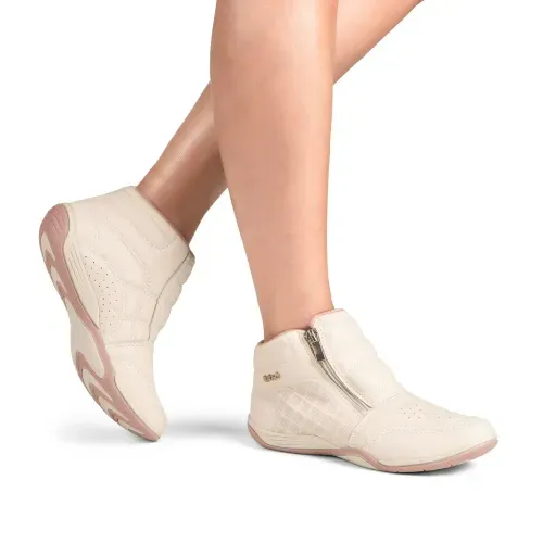 Tênis Kolosh de Cano Alto Bege