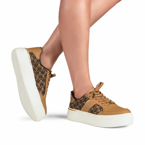 Tênis Kolosh Flatform Caramelo