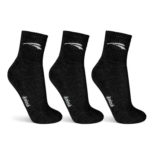 Kit de Meias Kolosh Preta 39/44