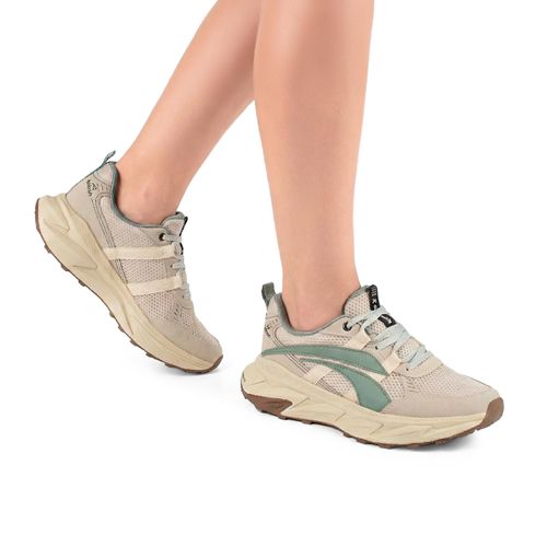 Tênis Kolosh Trail Esportivo Masculino Bege